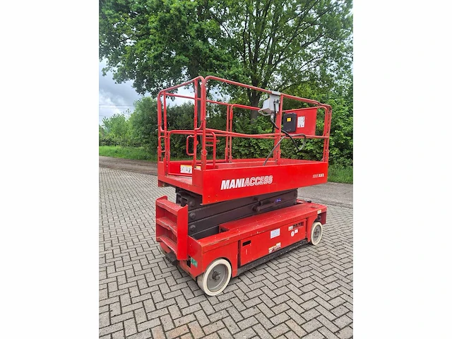 2010 manitou 100 xel elektrische schaarhoogwerker – 10,2 m – 450 kg – nieuwe accu’s - afbeelding 13 van  18