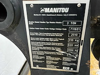 2010 manitou 3 ton kabellier verreiker - afbeelding 2 van  8