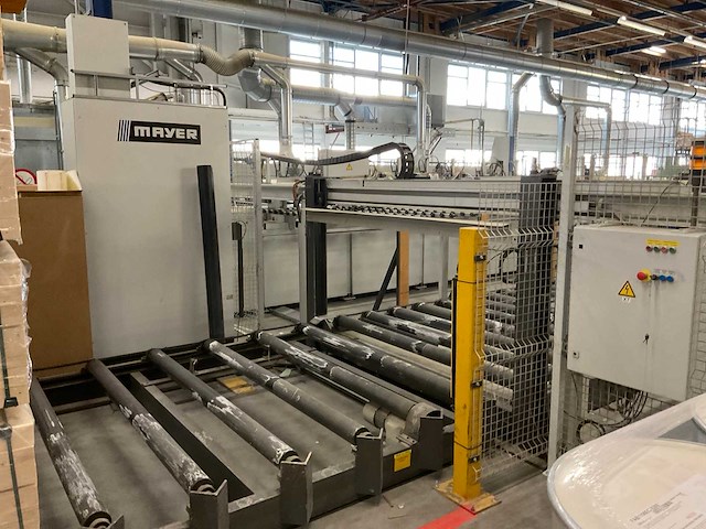 2010 mayer ps2z platen opdeelzaagmachine - afbeelding 4 van  21