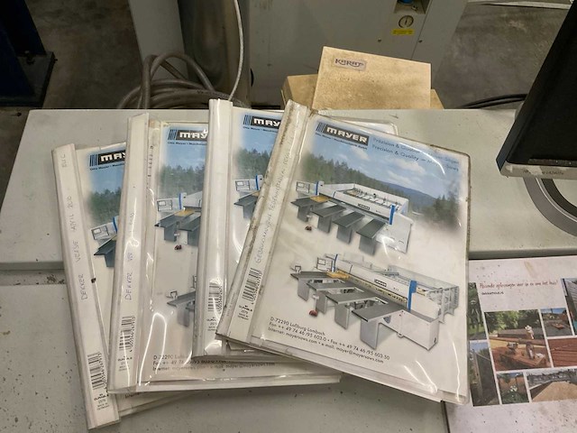 2010 mayer ps2z platen opdeelzaagmachine - afbeelding 8 van  21