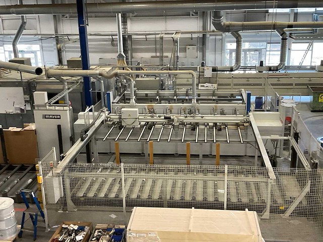 2010 mayer ps2z platen opdeelzaagmachine - afbeelding 1 van  9