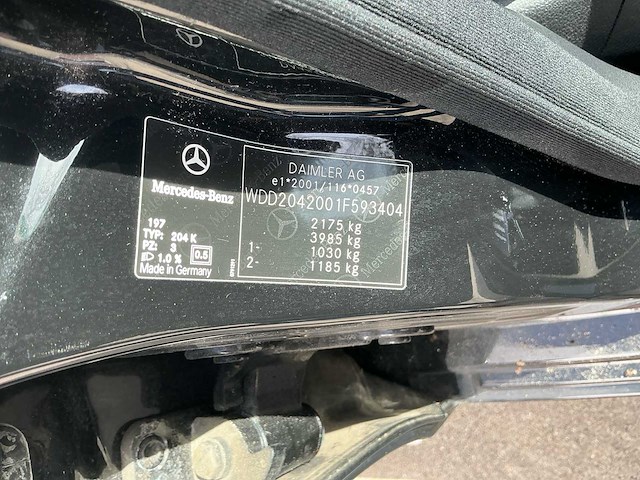 2010 mercedes-benz c-klasse estate 180 cdi be. bnscl.el personenauto - afbeelding 30 van  37