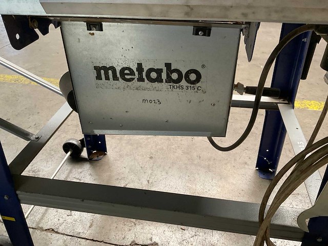 2010 metabo tkhs315 tafelcirkelzaagmachine - afbeelding 7 van  8
