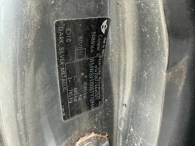 2010 mini mini 1.6 cooper s - afbeelding 11 van  32