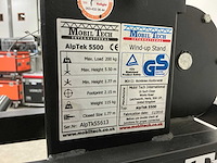 2010 mobiltech alptech 5500 materiaallift 5.5m 200kg - afbeelding 9 van  9