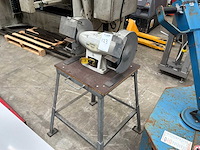 2010 optimum opti sm 250 werkbankslijpmachine - afbeelding 1 van  7