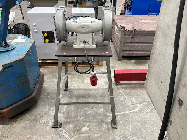 2010 optimum opti sm 250 werkbankslijpmachine - afbeelding 3 van  7