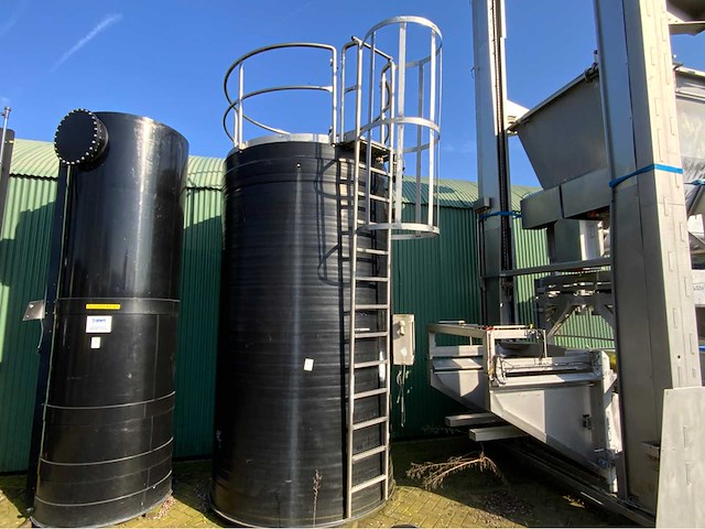 2010 pe100 dubbelwandige chemicaliëntank met lekdetectie - afbeelding 1 van  10