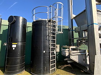 2010 pe100 dubbelwandige chemicaliëntank met lekdetectie - afbeelding 1 van  10