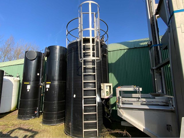 2010 pe100 dubbelwandige chemicaliëntank met lekdetectie - afbeelding 3 van  10