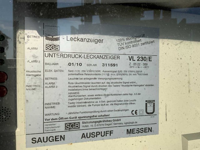 2010 pe100 dubbelwandige chemicaliëntank met lekdetectie - afbeelding 8 van  10