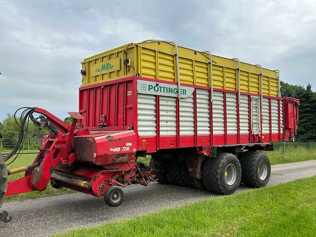 2010 pottinger jumbo 7210 d opraapwagen - afbeelding 1 van  23