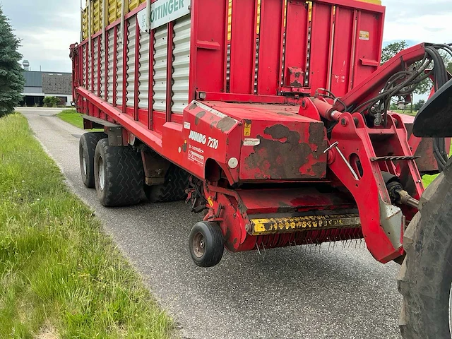 2010 pottinger jumbo 7210 d opraapwagen - afbeelding 17 van  23