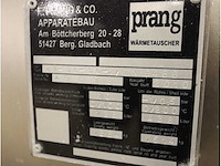 2010 prang/alco wt-36-50-2/zn 6466 rvs warmtewisselaar/ vacuüm unit - afbeelding 8 van  9