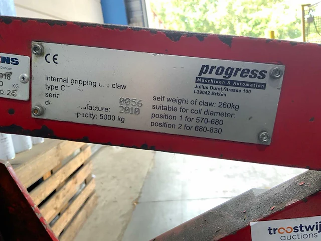2010 progress cz 05 coil heffer - afbeelding 9 van  12