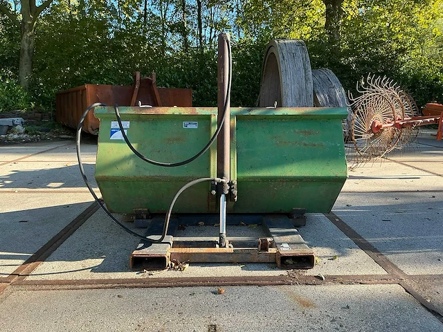 2010 qmac l160 hydraulische laad-/kiepbak - afbeelding 10 van  11