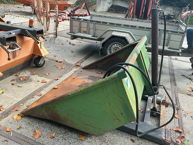 2010 qmac l160 hydraulische laad-/kiepbak - afbeelding 5 van  11