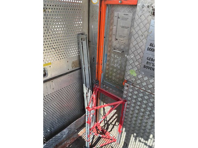 2010 raxtar rx500b+/ rx518 personen bouwlift - afbeelding 11 van  19