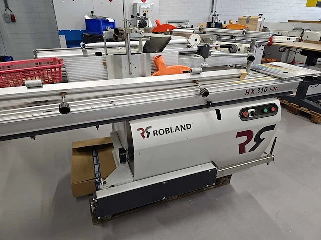 2010 robland hx310 pro combinatie machine 4 voudig (zagen, vlakbank, vandiktebank, frezen) - afbeelding 12 van  13