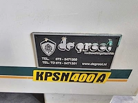 2010 rojek kpsn 400 a gecombineerde vlakvandiktebank - afbeelding 2 van  14