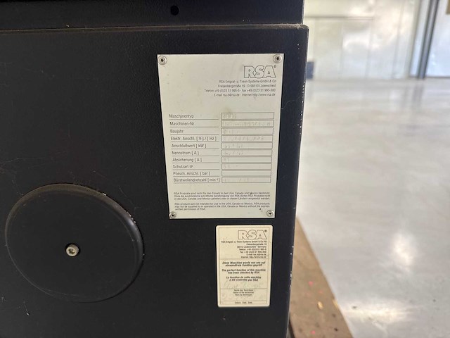 2010 rsa rasamat 2001 slijp- en afbraammachine - afbeelding 7 van  7