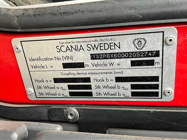 2010 scania p 360 b 6x6 hhz vrachtwagen - afbeelding 3 van  27