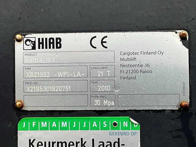 2010 scania p 360 b 6x6 hhz vrachtwagen - afbeelding 13 van  27