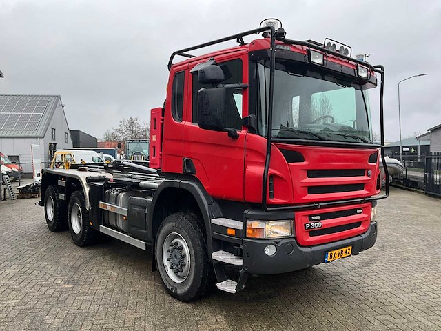 2010 scania p 360 b 6x6 hhz vrachtwagen - afbeelding 12 van  27