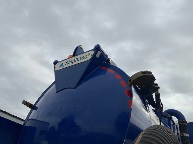 2010 scania p360b 6x2*4 vrachtwagen met 2017 amphitec flex loaderv4000 zuig installatie - afbeelding 6 van  35