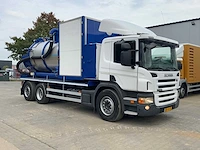 2010 scania p360b 6x2*4 vrachtwagen met 2017 amphitec flex loaderv4000 zuig installatie - afbeelding 32 van  35