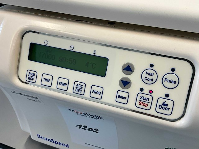 2010 scanspeed 1730mr centrifuge - afbeelding 4 van  5