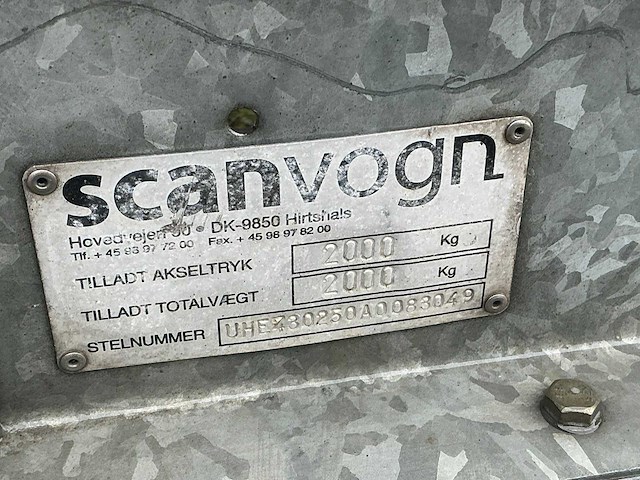 2010 scanvogn 10-persoons toiletwagen aanhangwagen - afbeelding 44 van  48