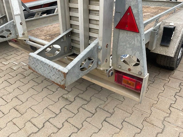 2010 schmid gta 260 kk machine transport aanhangwage - afbeelding 6 van  21