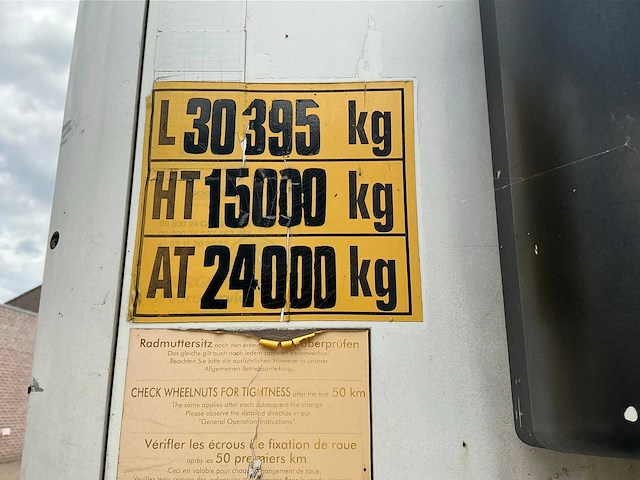 2010 schmitz sko24 geconditioneerde oplegger - afbeelding 32 van  33