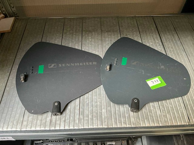 2010 sennheiser a12ad c actieve antenne (2x) - afbeelding 1 van  3