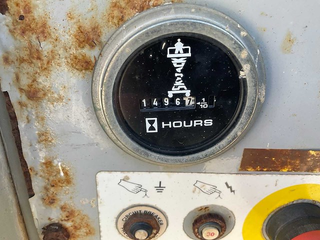 2010 sky jack sj 6832 rt hoogwerker - afbeelding 9 van  15