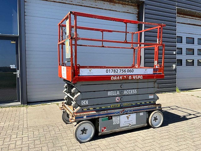 2010 skyjack sjiii 4632 hoogwerker - afbeelding 1 van  12