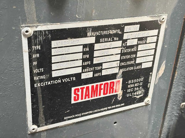 2010 stamford uc1274e2 stroomgenerator installatie - afbeelding 1 van  6