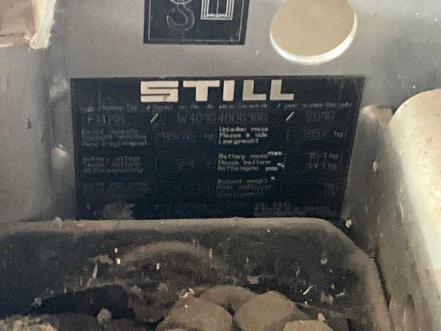 2010 still exu18 elektrische palletwagen - afbeelding 1 van  8