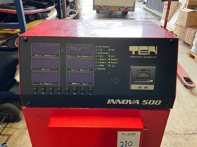 2010 ten innova 500 d gas meter - afbeelding 3 van  4