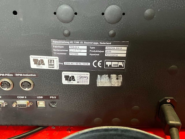 2010 ten innova 500 d gas meter - afbeelding 4 van  4