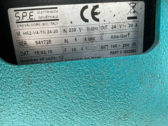 2010 tennant t5 fast schrob - zuig machine ( zelfrijdend ) - afbeelding 2 van  4