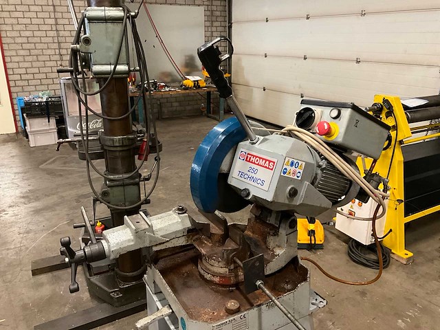 2010 thomas 250 tech metaal cirkelzaagmachine - afbeelding 3 van  6