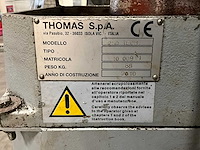 2010 thomas 250 tech metaal cirkelzaagmachine - afbeelding 6 van  6