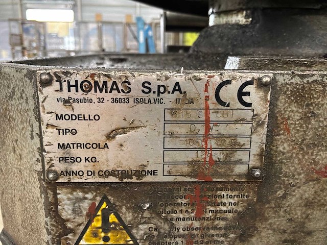 2010 thomas 315 super cut afkortcirkelzaagmachine - afbeelding 14 van  14