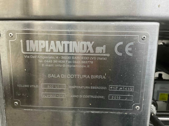 2010 tmci padovan/implantinox sala di cottura birra brouwinstallatie - afbeelding 9 van  18