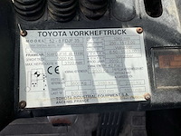 2010 toyota 52 - 8 fdjf 35 vorkheftruck - afbeelding 2 van  18