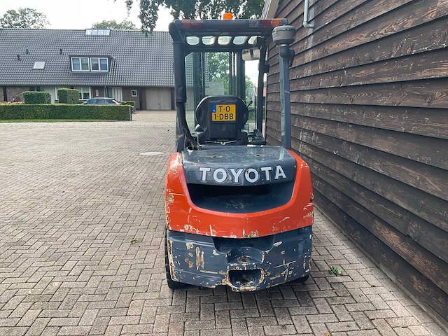 2010 toyota 52 - 8 fdjf 35 vorkheftruck - afbeelding 13 van  18