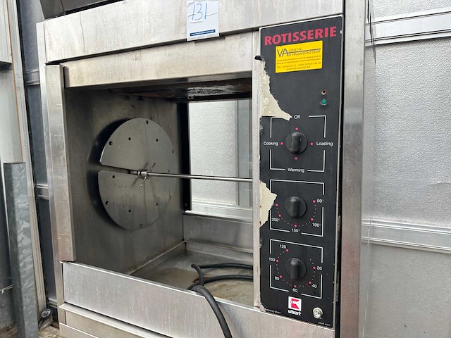 2010 ubert rt - 306 rotisserie kippengrill - afbeelding 5 van  7