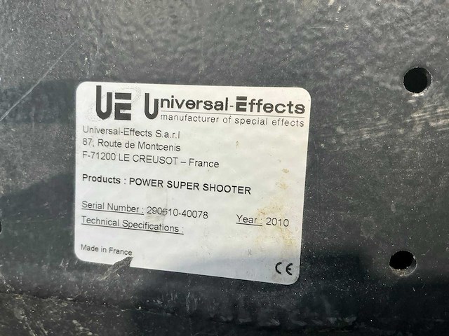 2010 universal effects supershooter confettishooter (2x) - afbeelding 3 van  8